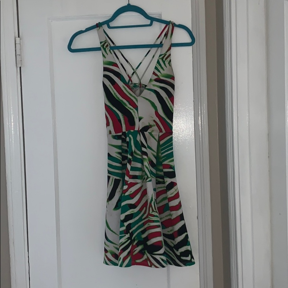 Charlotte Russe Mini Dress Neon